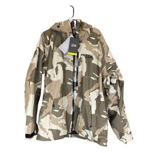 Mountain Hardwear Firefall Jacket Badlands Snowdrifts Camo Men's Size XL